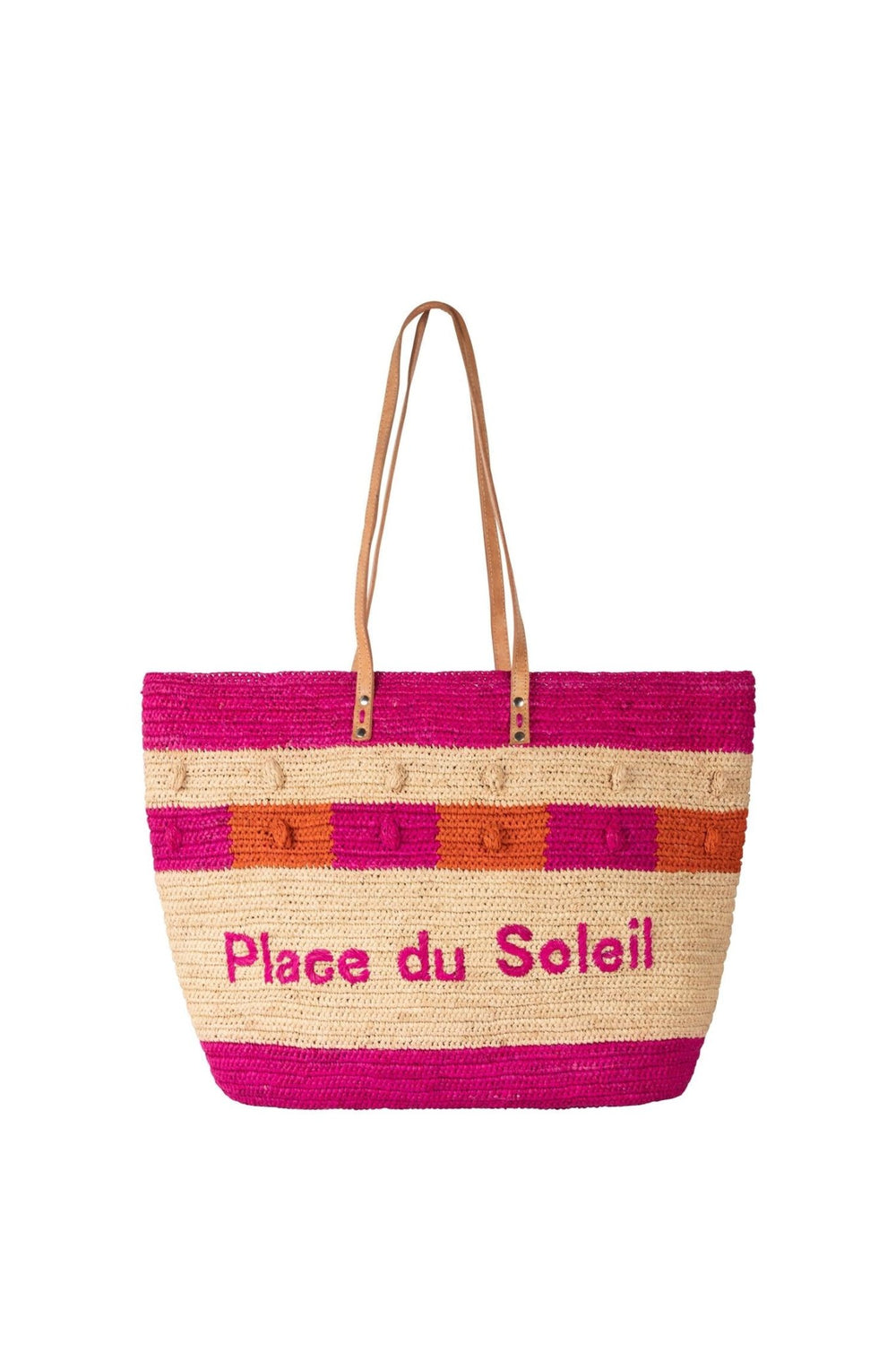 Beach Bag raffia Pink | Accessories | Smuk - Dameklær på nett