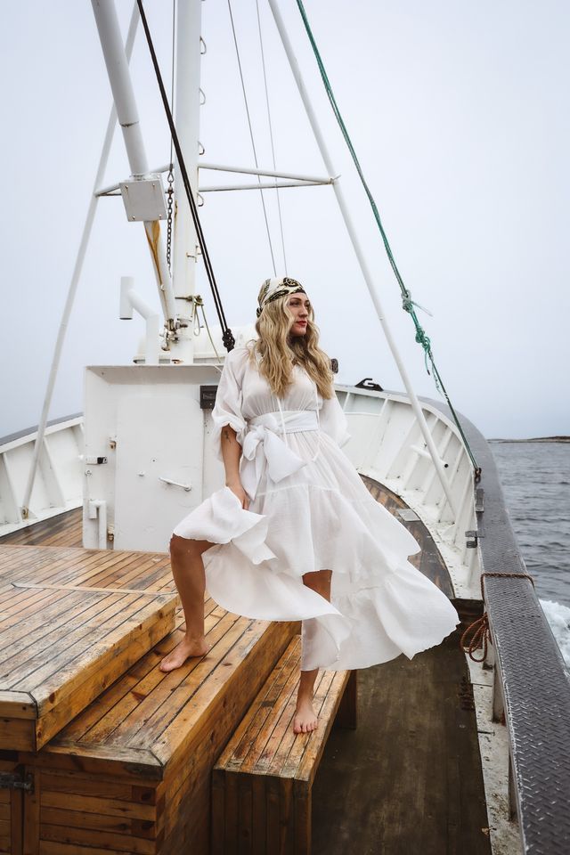 Beach Seniorita Dress White | Kjoler | Smuk - Dameklær på nett
