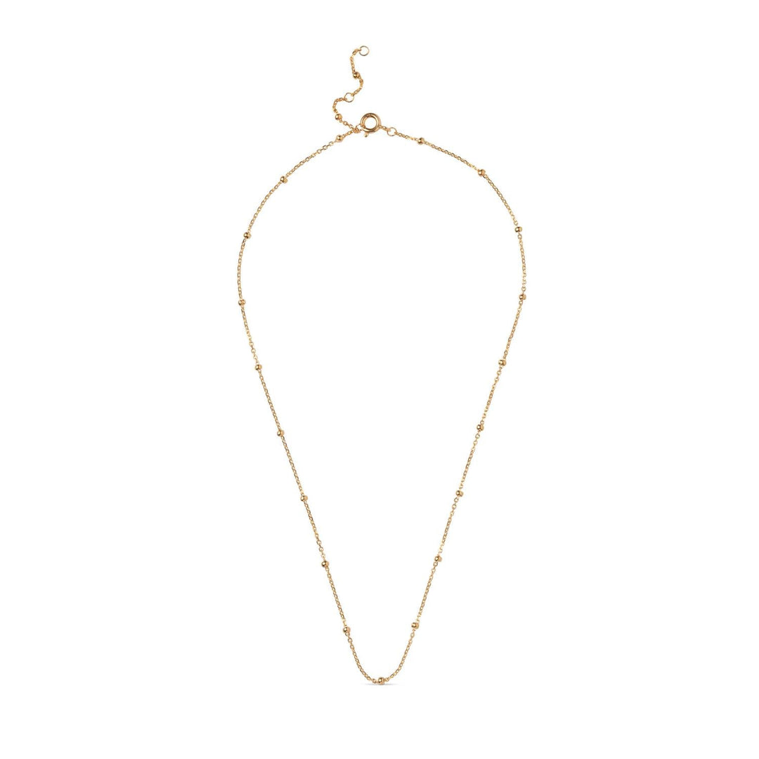 Beaded Chain Necklaces Gold | Accessories | Smuk - Dameklær på nett