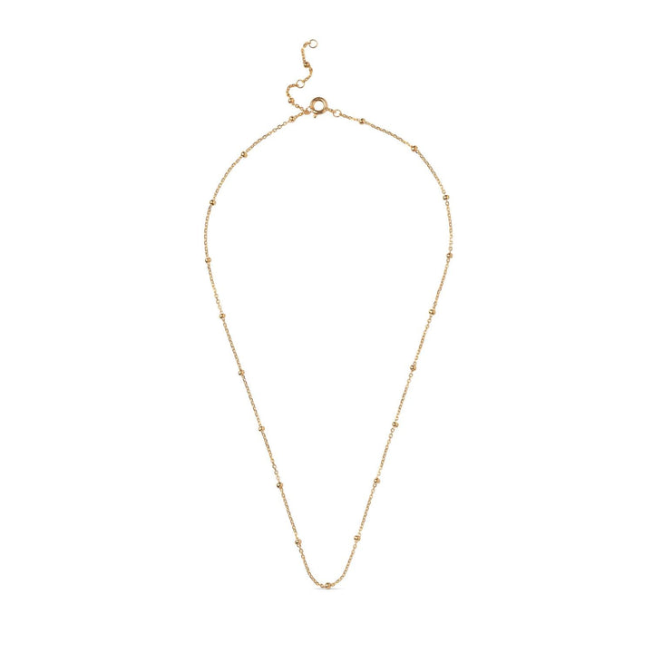 Beaded Chain Necklaces Gold | Accessories | Smuk - Dameklær på nett