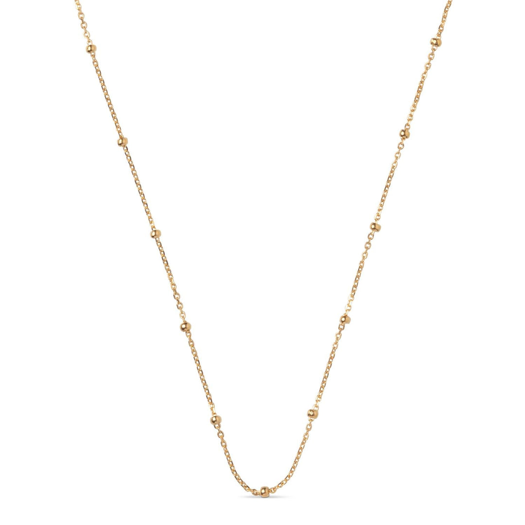 Beaded Chain Necklaces Gold | Accessories | Smuk - Dameklær på nett