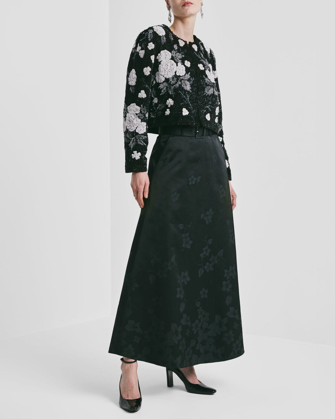 Beaded Cropped Jacket Glamour | Yttertøy | Smuk - Dameklær på nett