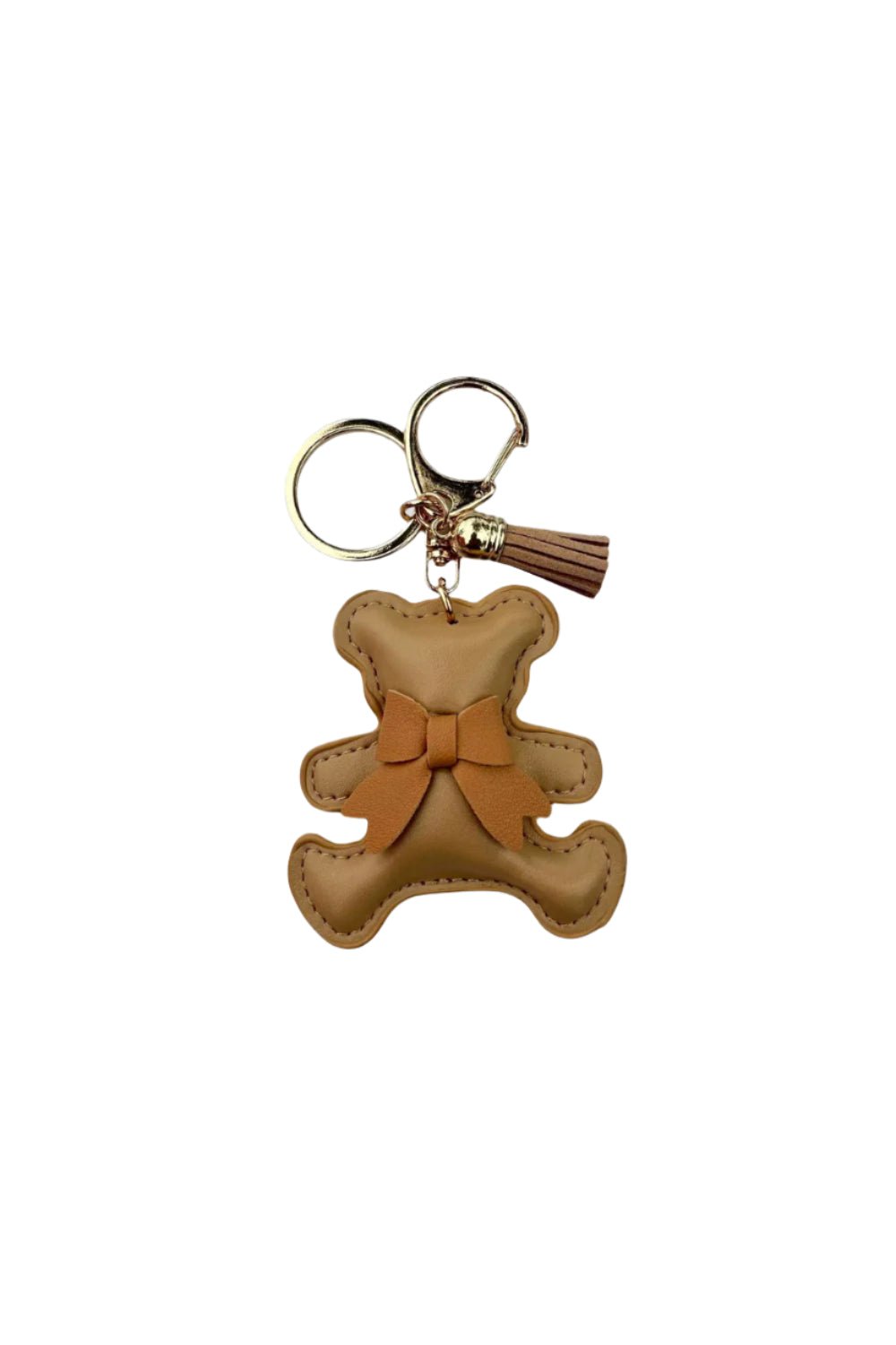 Bear Bag Charm Beige | Accessories | Smuk - Dameklær på nett