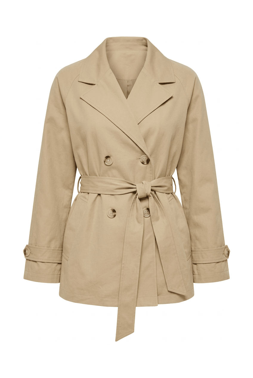 Beate Trenchcoat Beige | Yttertøy | Smuk