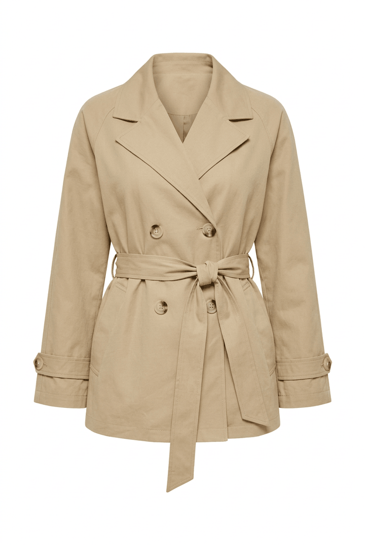 Beate Trenchcoat Beige | Yttertøy | Smuk