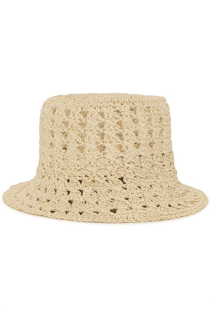 Beinta Hat Natural Straw Stitch | Accessories | Smuk