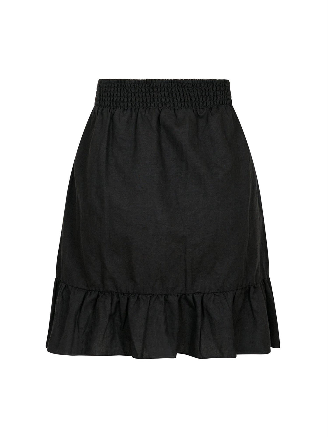 Bekka Linen Skirt Black | Skjørt | Smuk - Dameklær på nett