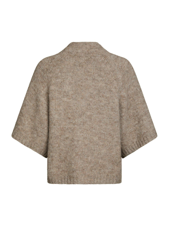 Benuta Fluffy Knit Cardigan Beige Melange | Genser | Smuk - Dameklær på nett