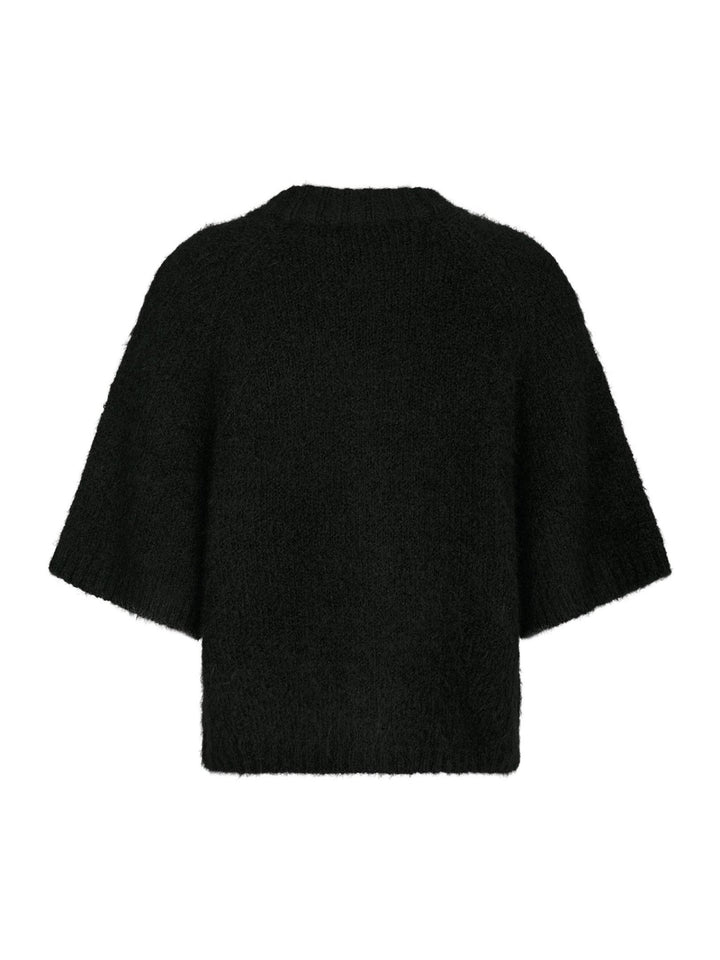 Benuta Fluffy Knit Cardigan Black | Genser | Smuk - Dameklær på nett