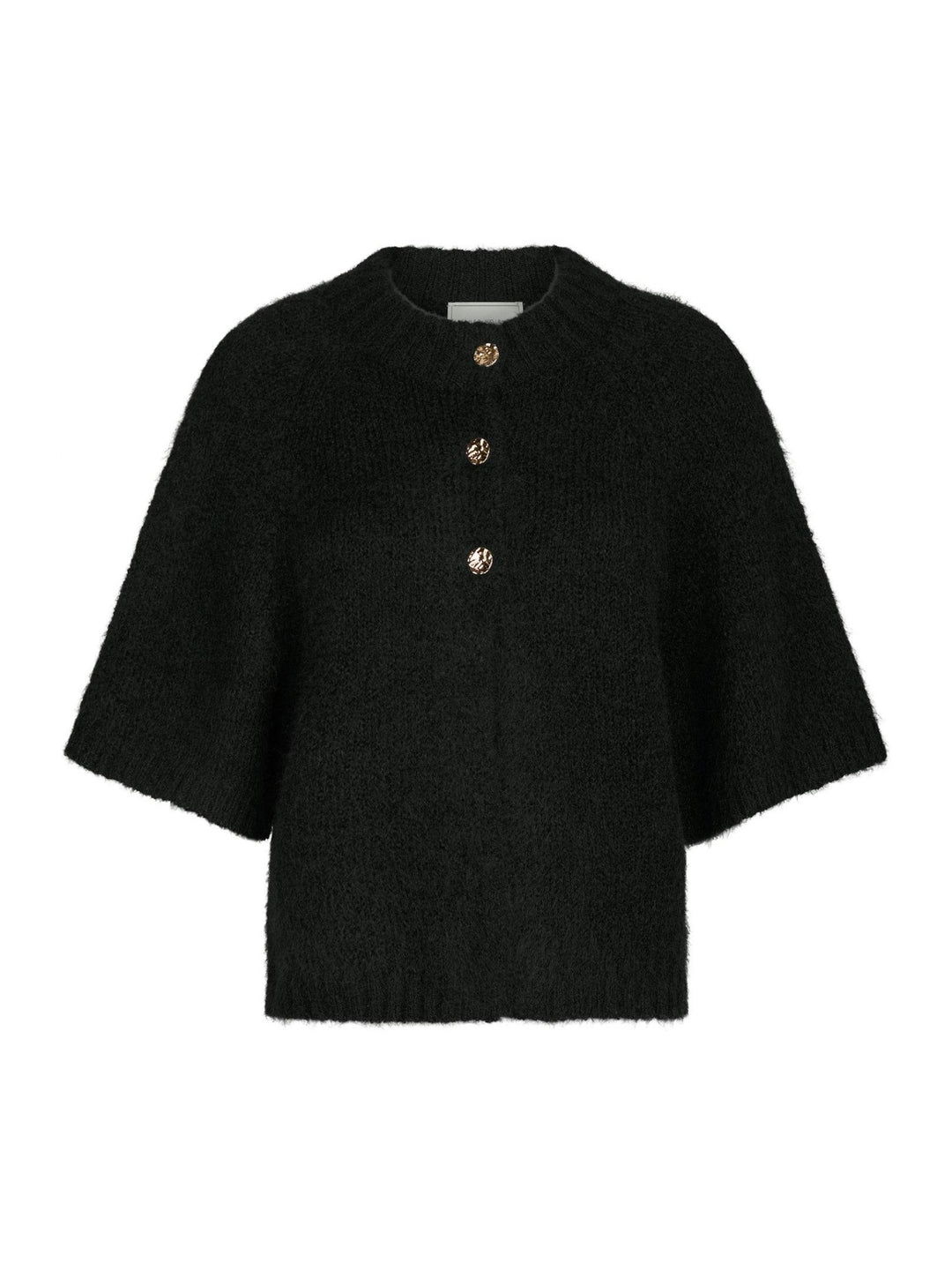 Benuta Fluffy Knit Cardigan Black | Genser | Smuk - Dameklær på nett