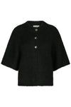 Benuta Fluffy Knit Cardigan Black