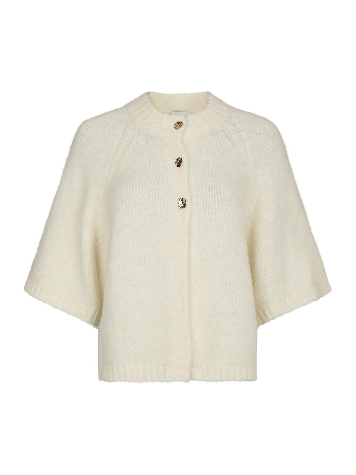 Benuta Fluffy Knit Cardigan Off White | Genser | Smuk