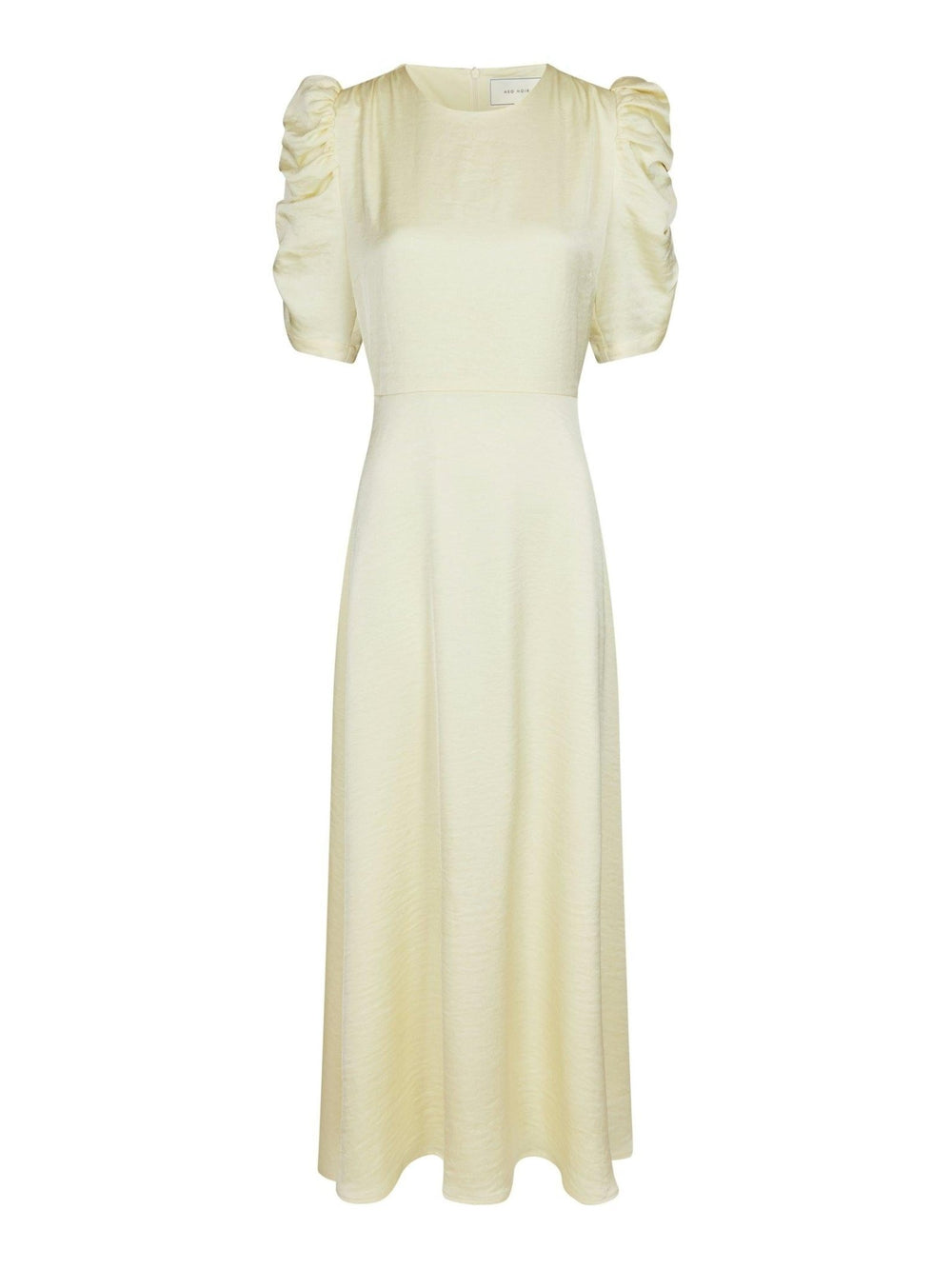 Benuti Solid Dress Light Yellow | Kjoler | Smuk