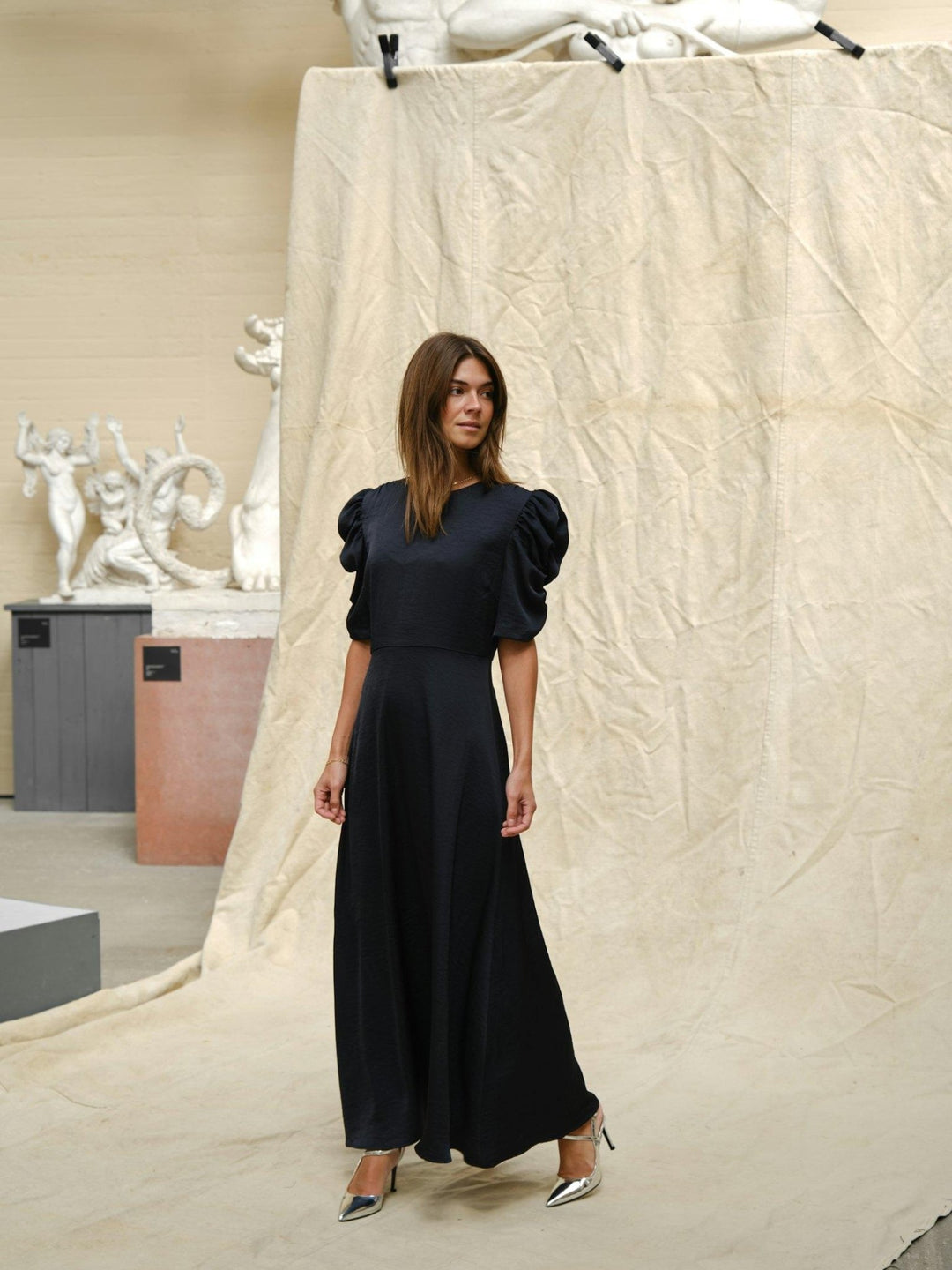 Benuti Solid Dress Navy | Kjoler | Smuk - Dameklær på nett