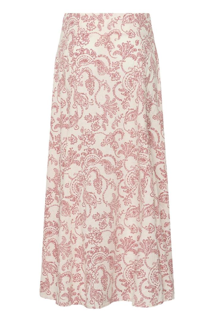 Beril Skirt Peach Blossom Dot Paisley | Skjørt | Smuk