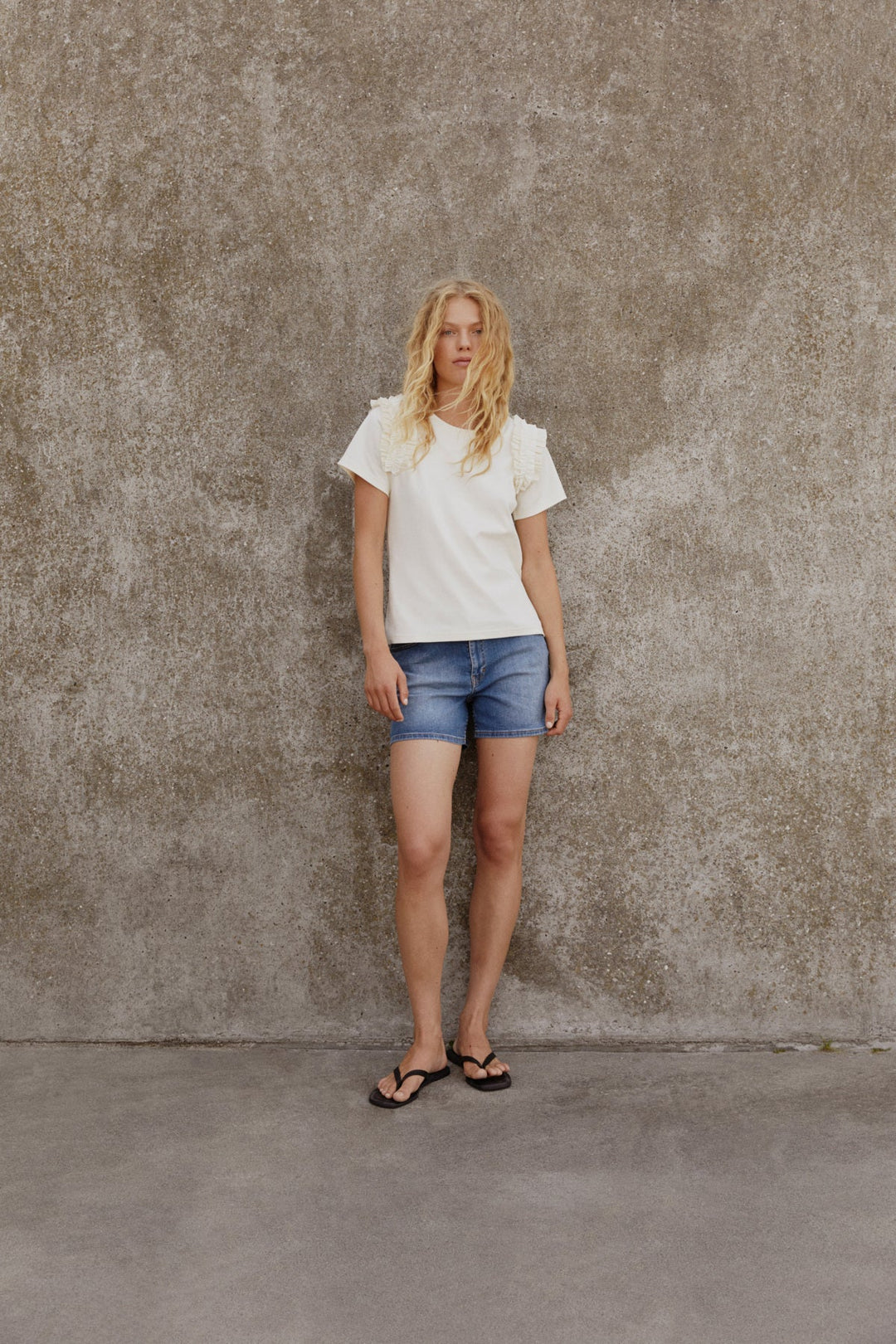 Berin Shorts Medium Blue Denim | Shorts | Smuk