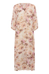 Beritpw Dress Pink Nectar Scattered Flower