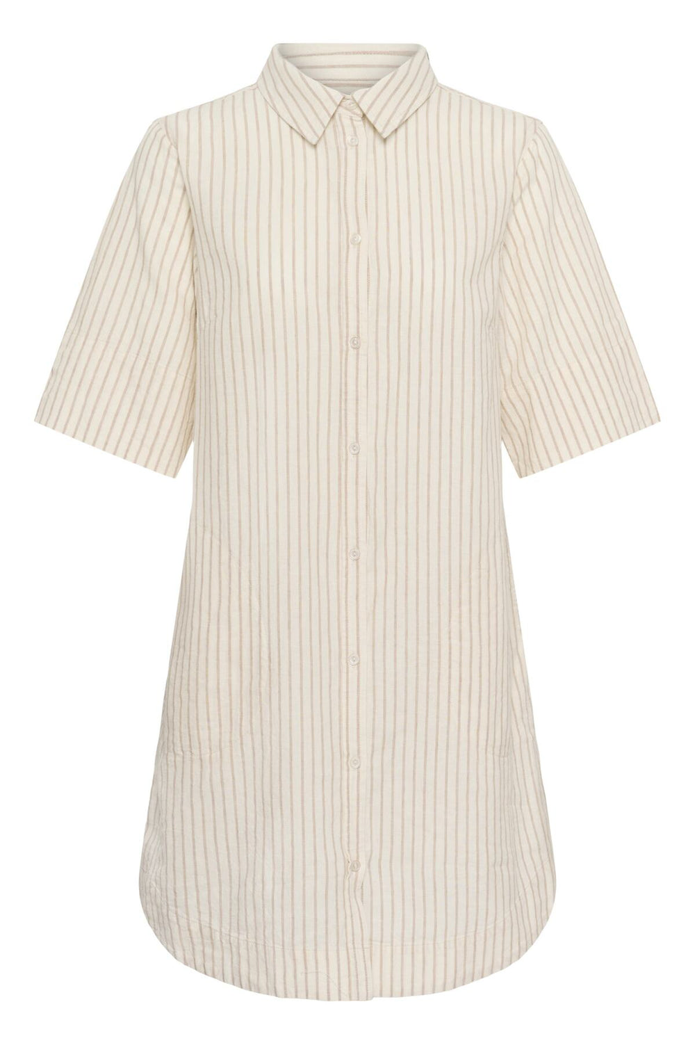 Berrit Dress Neutral Stripe | Kjoler | Smuk