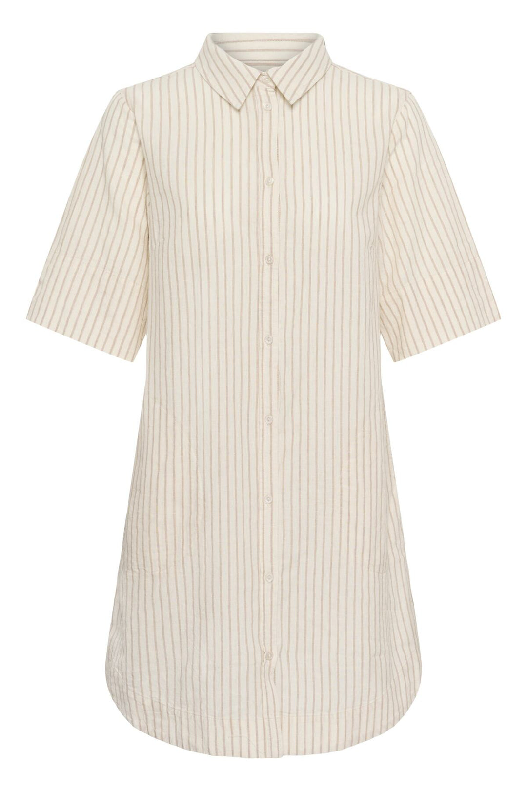 Berrit Dress Neutral Stripe | Kjoler | Smuk