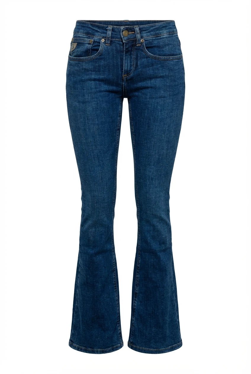 Beverly Jeans Brushed Dark Stone | Bukser | Smuk