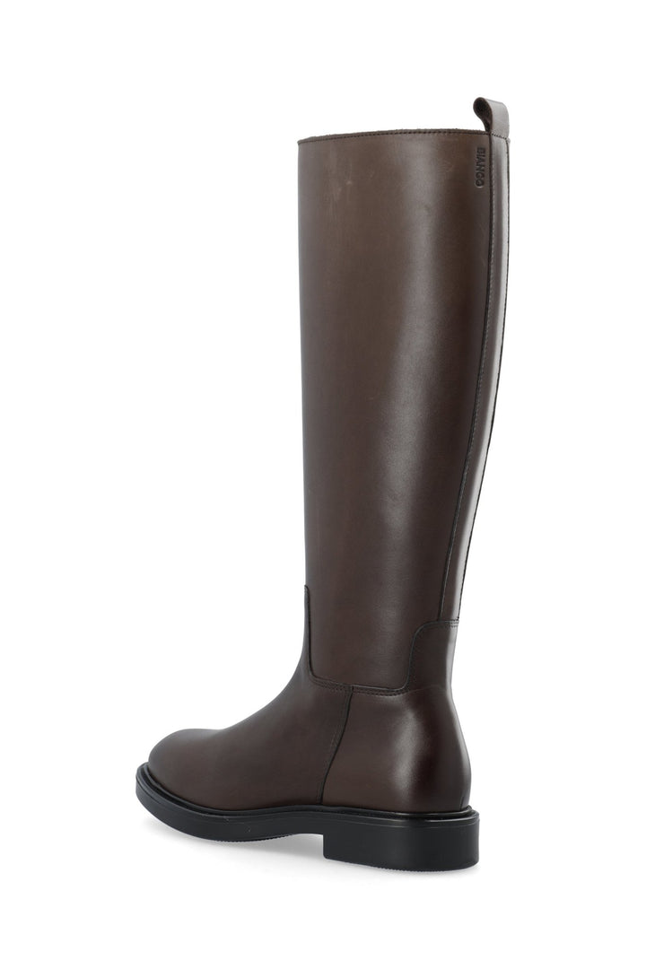 Biaadda Knee High Boot Smooth Leather Brown | Sko | Smuk - Dameklær på nett