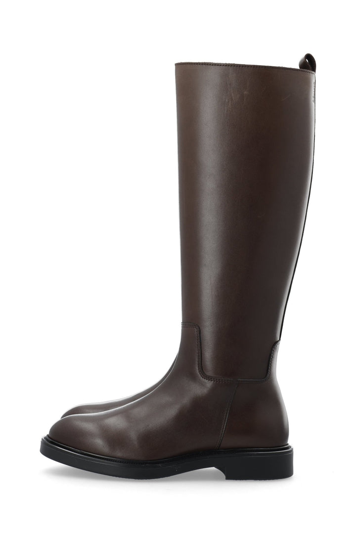 Biaadda Knee High Boot Smooth Leather Brown | Sko | Smuk - Dameklær på nett