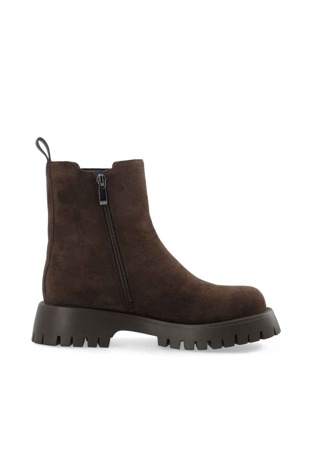 Biaarchie Chelsea Boot Faux Suede Brown | Sko | Smuk