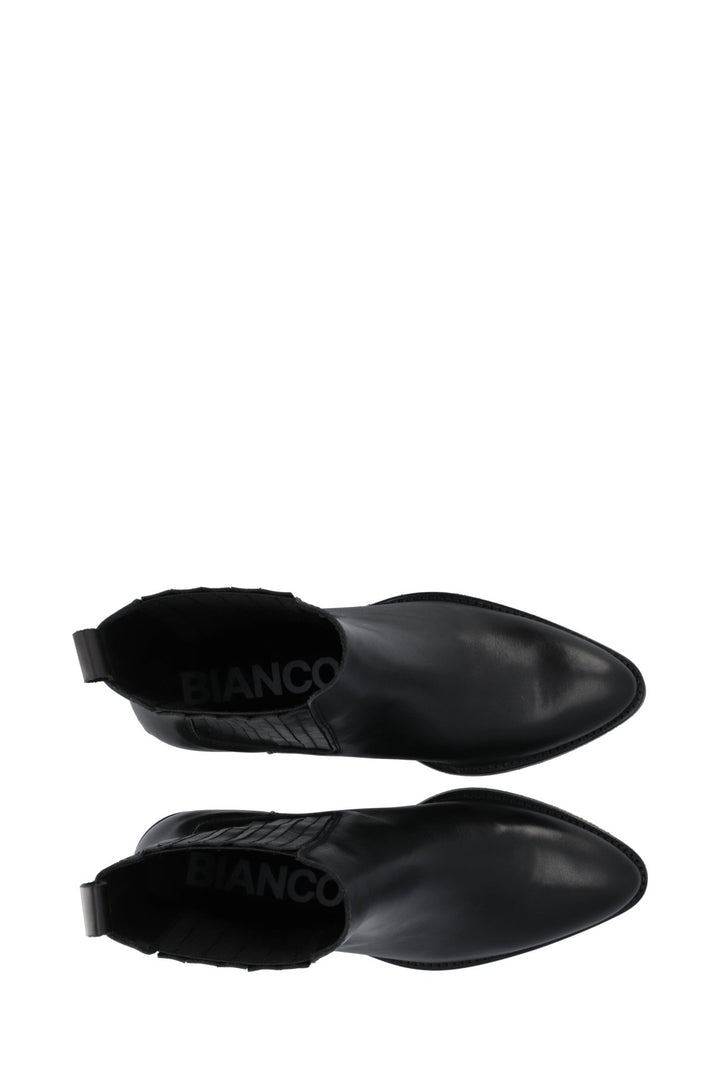 Biacarol Chelsea Boot Smooth Leather Black | Sko | Smuk - Dameklær på nett