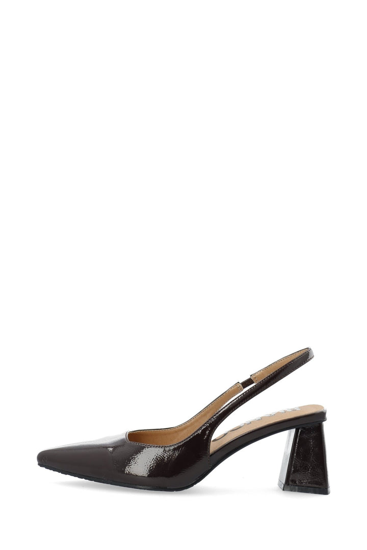 Biamaralyn Slingback Patent Brown | Sko | Smuk - Dameklær på nett