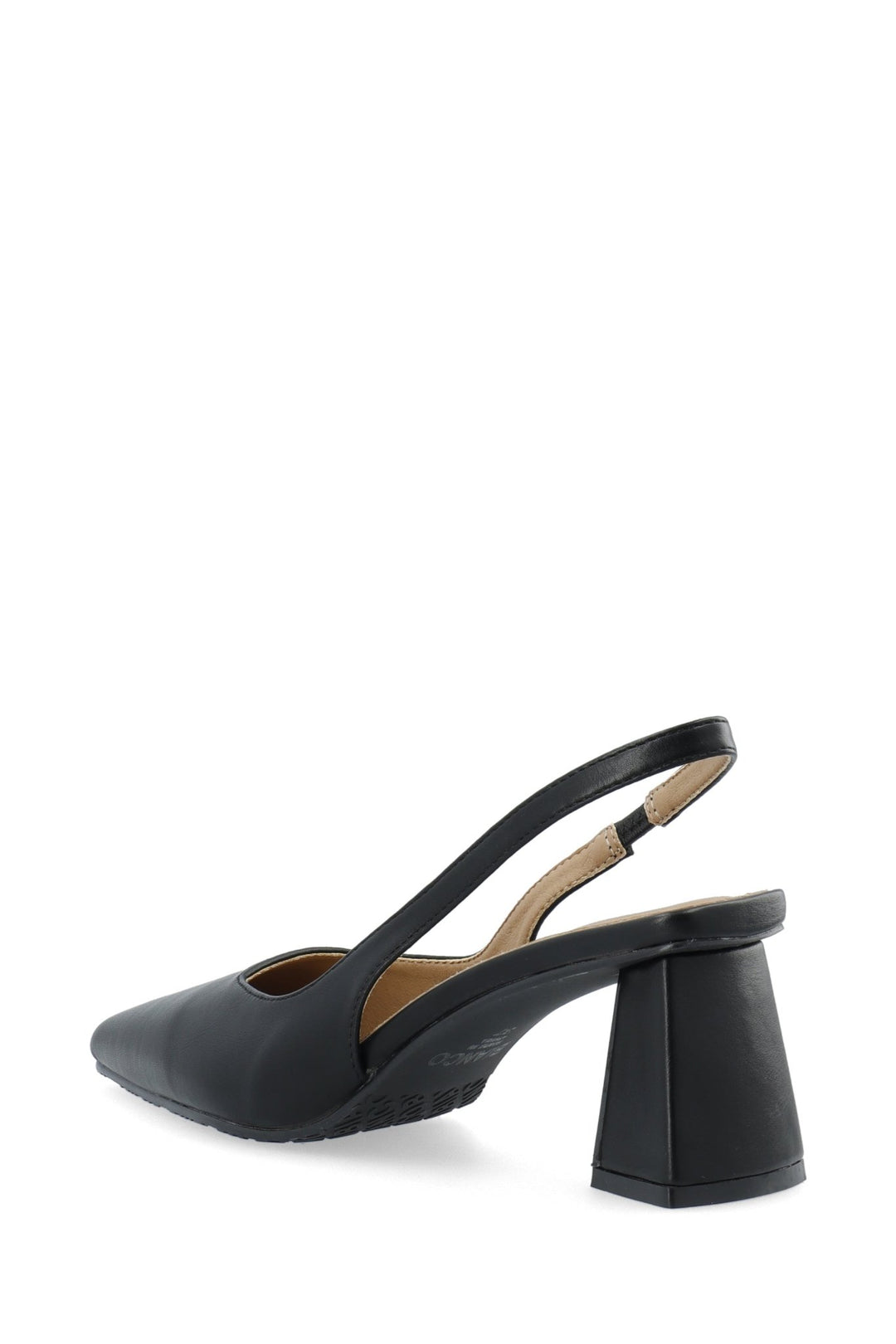 Biamaralyn Slingback Smoth Faux Leather Black | Sko | Smuk - Dameklær på nett