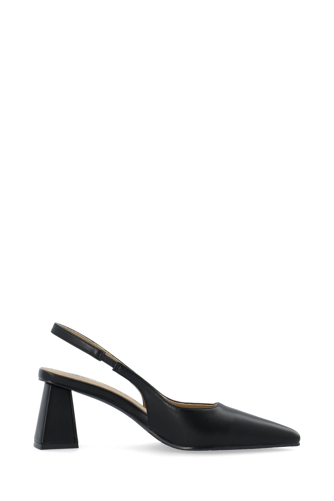 Biamaralyn Slingback Smoth Faux Leather Black | Sko | Smuk - Dameklær på nett