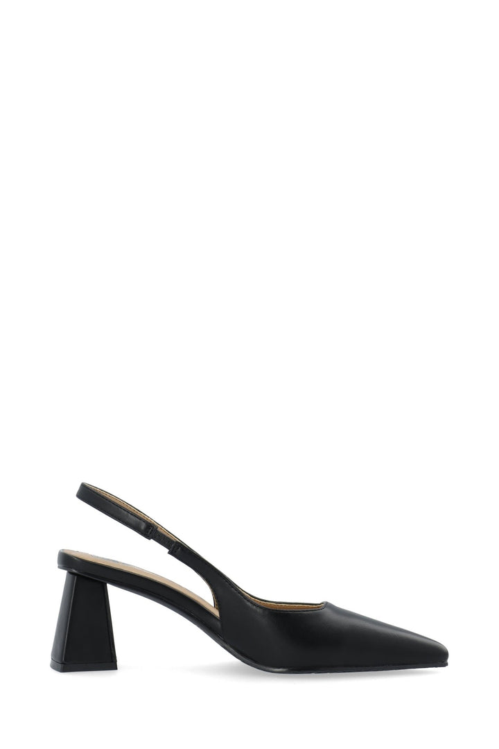 Biamaralyn Slingback Smoth Faux Leather Black | Sko | Smuk - Dameklær på nett