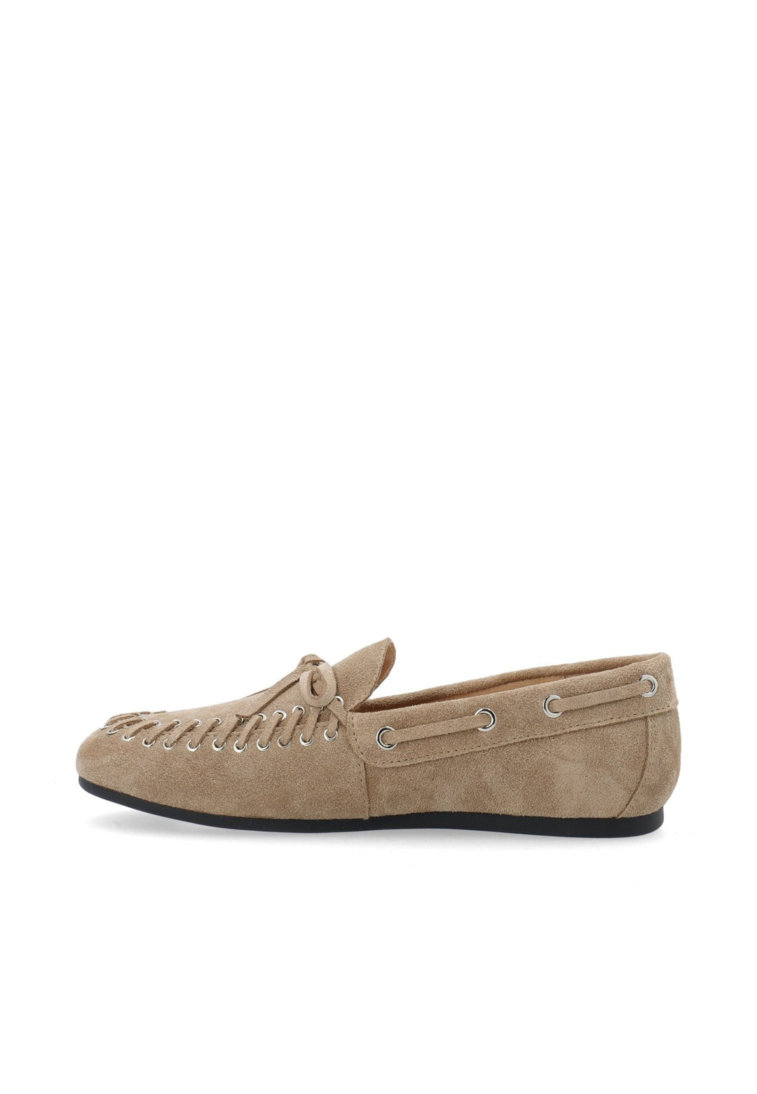 Biamarlene Moccassin Slipper Suede Sand | Sko | Smuk