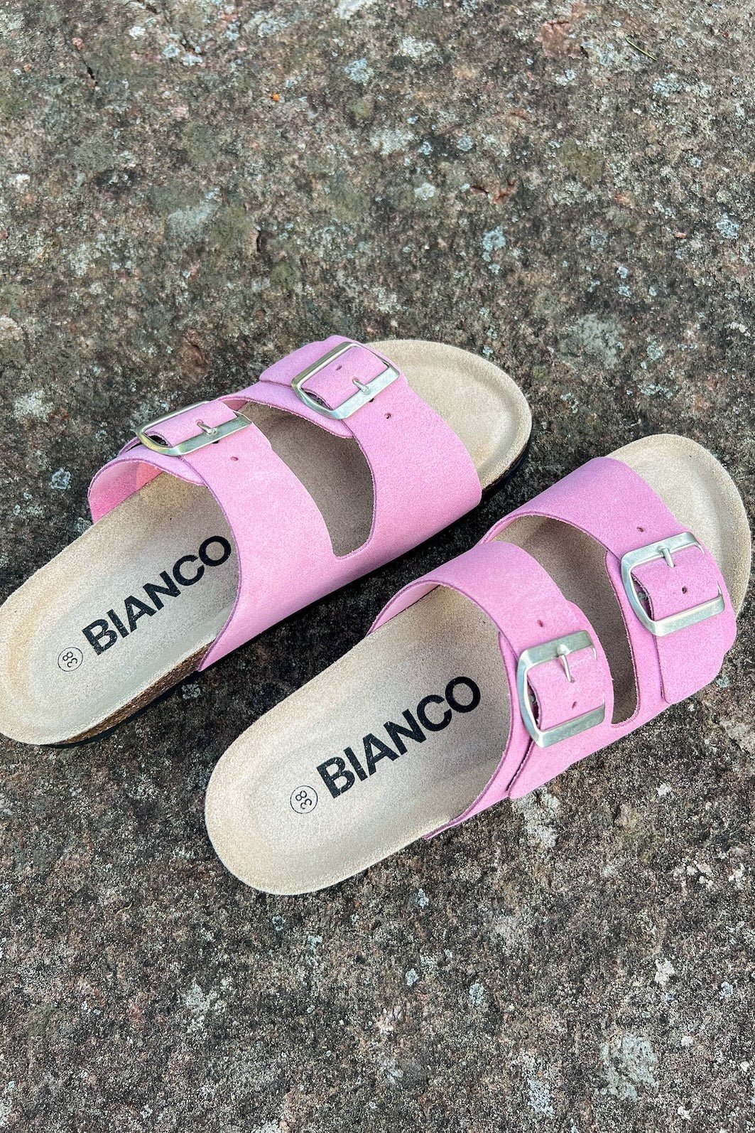 Biaolivia Sandal Suede Dusty Pink | Sko | Smuk - Dameklær på nett