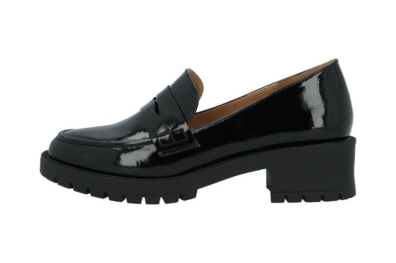 Biapearl Simple Penny Loafer Patent Aquarius Black | Sko | Smuk - Dameklær på nett