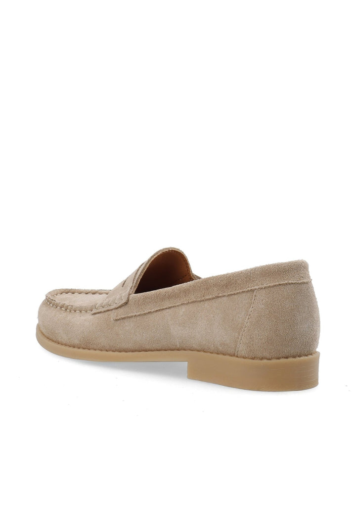 Biapop Penny Loafer Suede Sand | Sko | Smuk