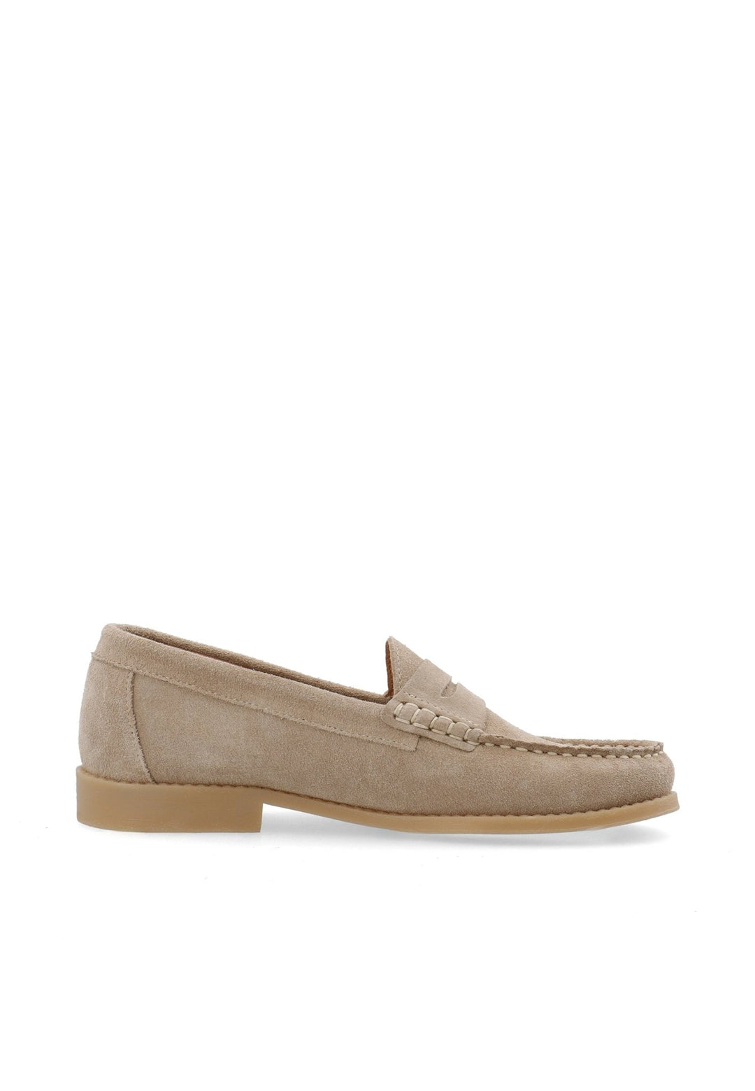 Biapop Penny Loafer Suede Sand | Sko | Smuk