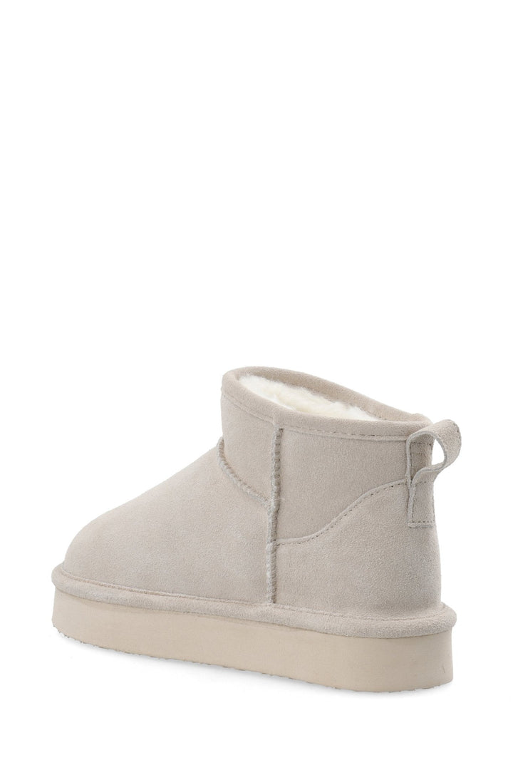 Biasnow Flatform Ankle Boot Suede Sand | Sko | Smuk - Dameklær på nett