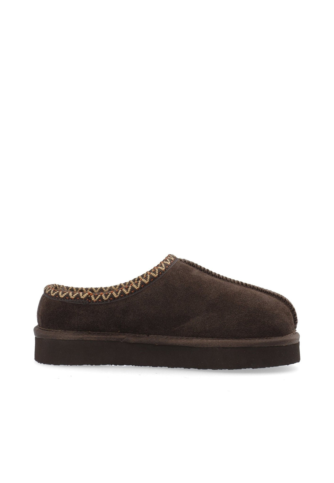 Biasnow Flatform Binded Slip In Shoe Suede Dark Brown | Sko | Smuk - Dameklær på nett