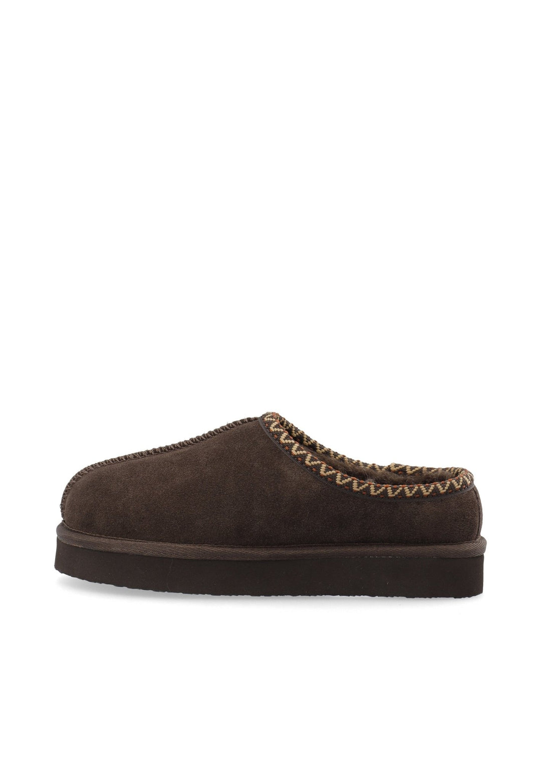 Biasnow Flatform Binded Slip In Shoe Suede Dark Brown | Sko | Smuk - Dameklær på nett