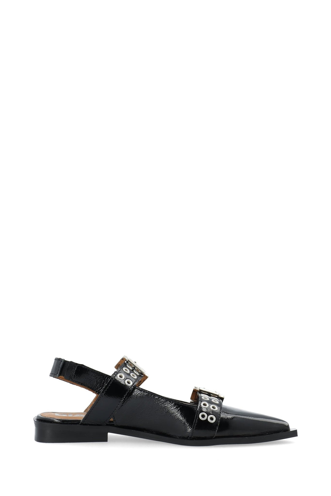 Biavictoria Double Buckle Slingback Nappalak Black | Sko | Smuk - Dameklær på nett