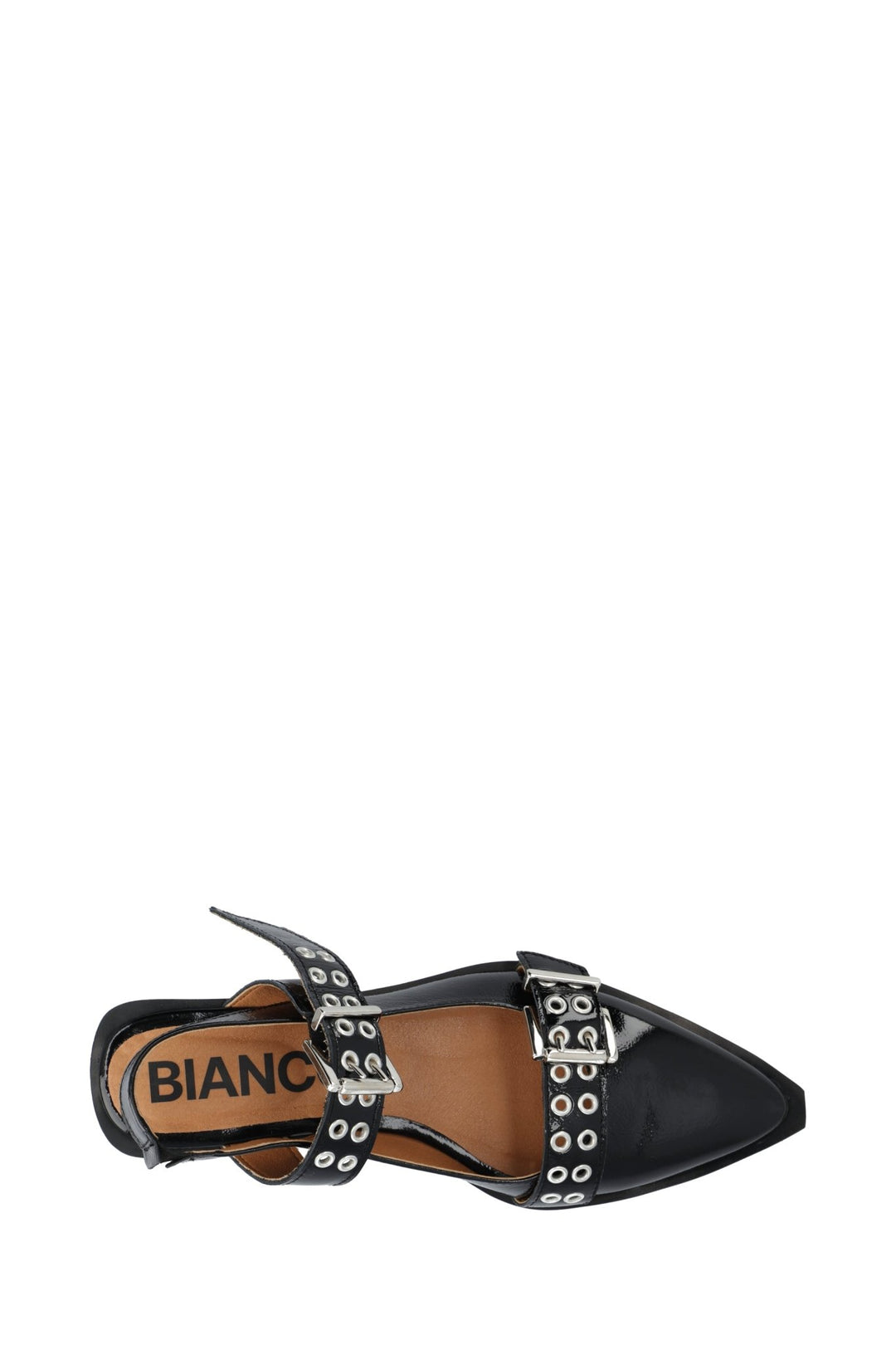Biavictoria Double Buckle Slingback Nappalak Black | Sko | Smuk - Dameklær på nett