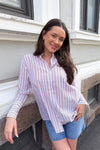Bibi Crepe Shirt Terracotta