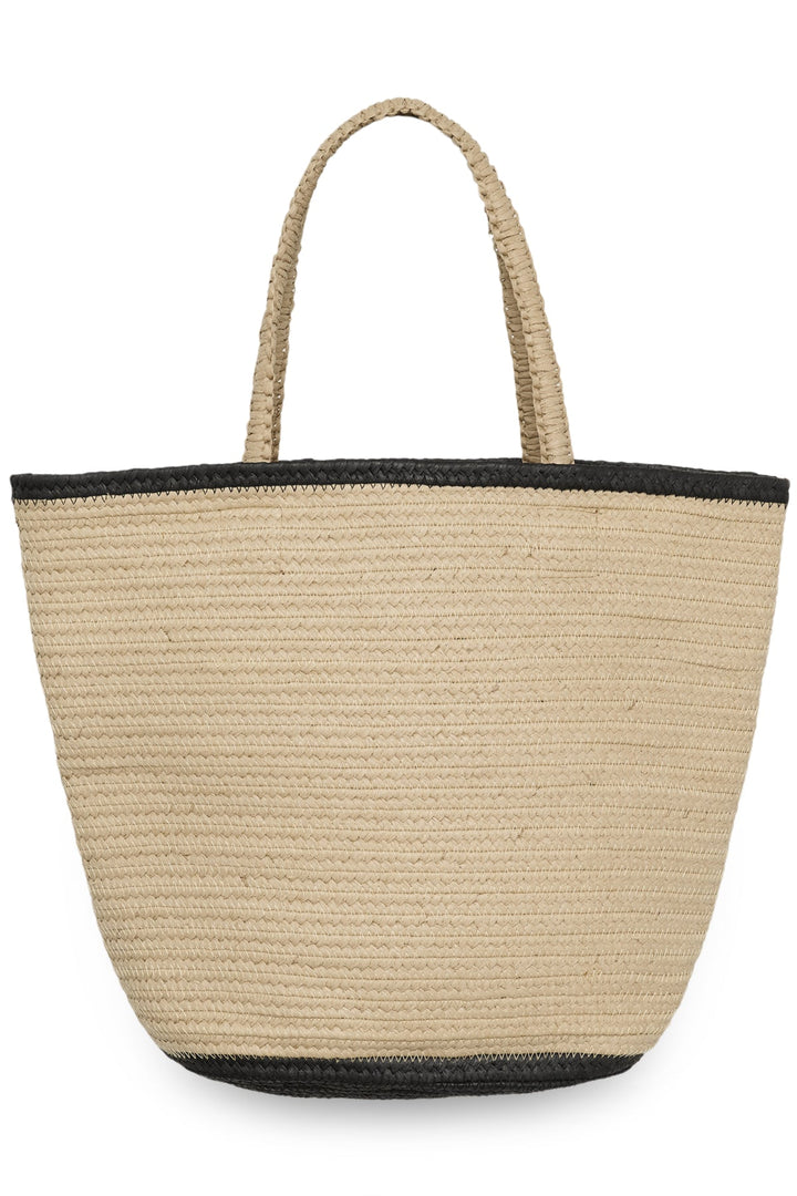 Bigge Bag Natural With. Black Edges | Vesker | Smuk