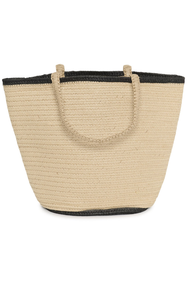 Bigge Bag Natural With. Black Edges | Vesker | Smuk