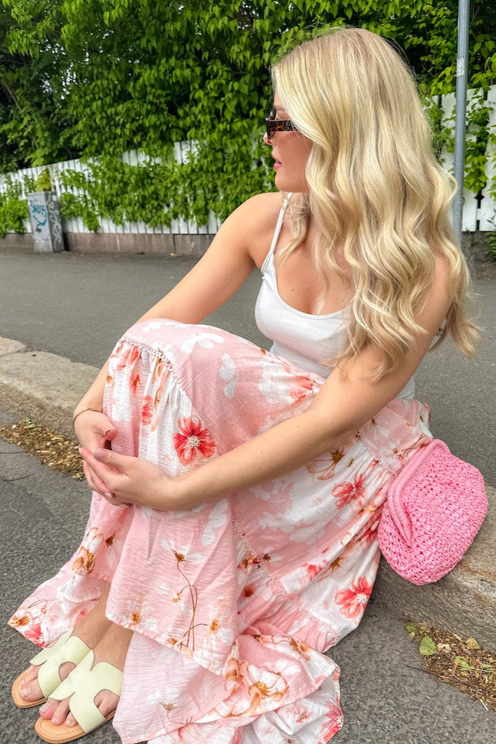 Billa Hw Ankle Skirt Chintz Rose Billa Aop | Skjørt | Smuk - Dameklær på nett
