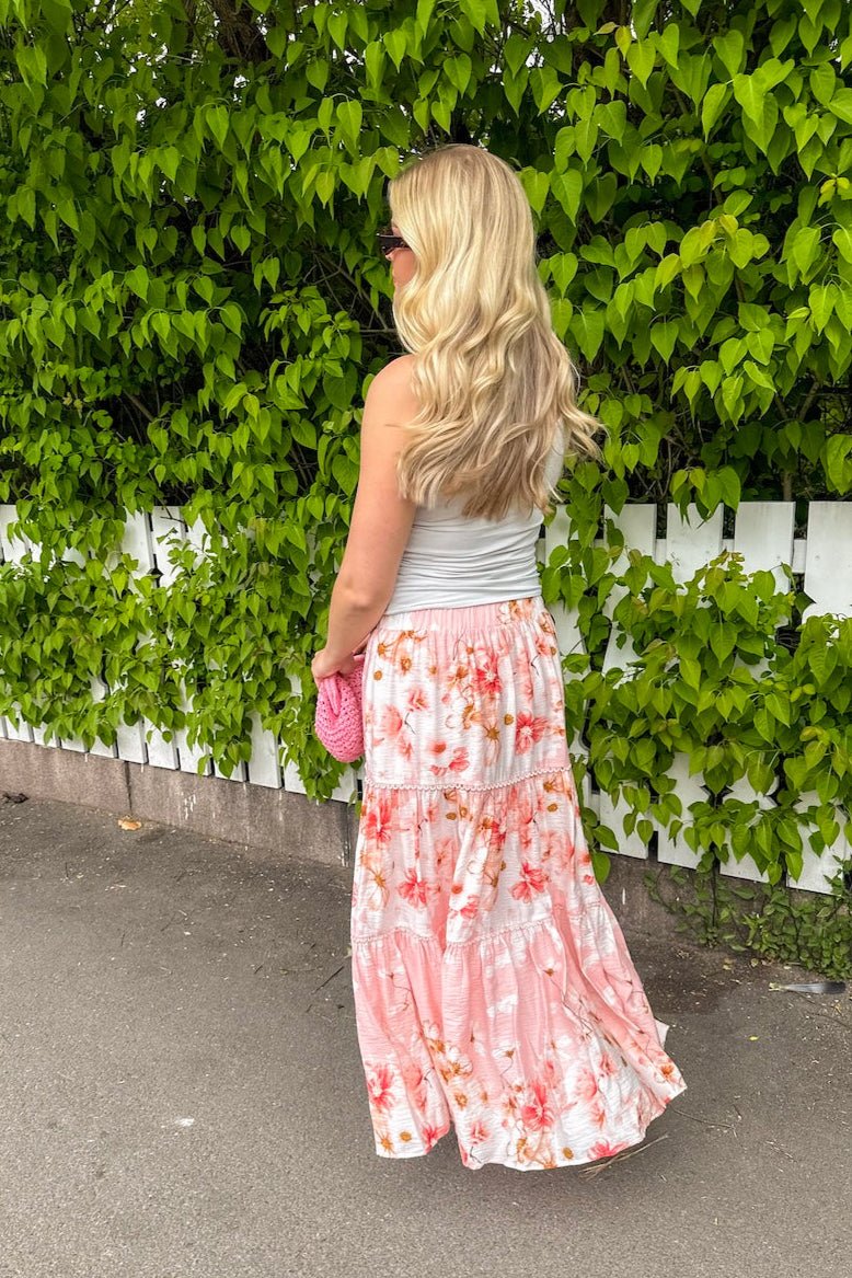 Billa Hw Ankle Skirt Chintz Rose Billa Aop | Skjørt | Smuk - Dameklær på nett