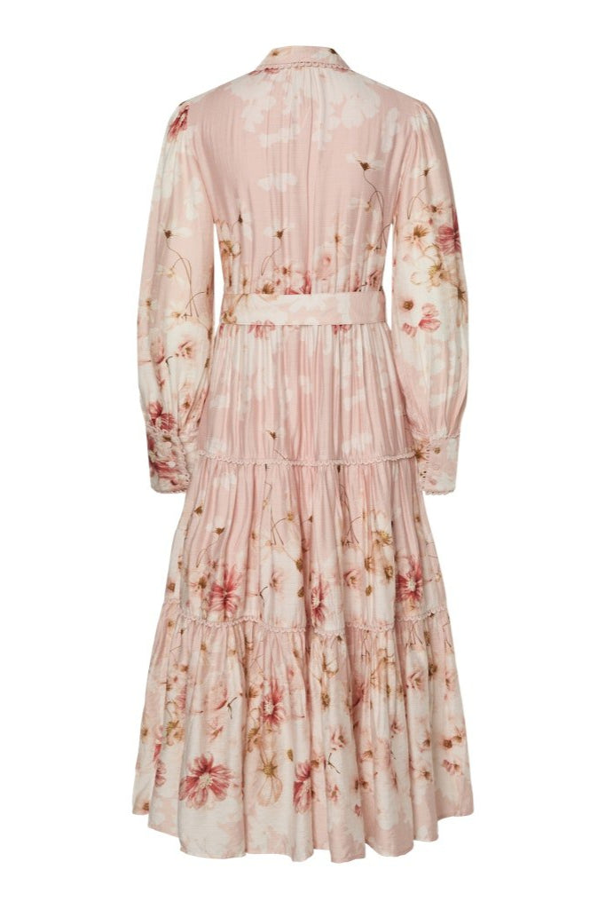 Billa Ls Long Dress Chintz Rose Billa Aop | Kjoler | Smuk - Dameklær på nett