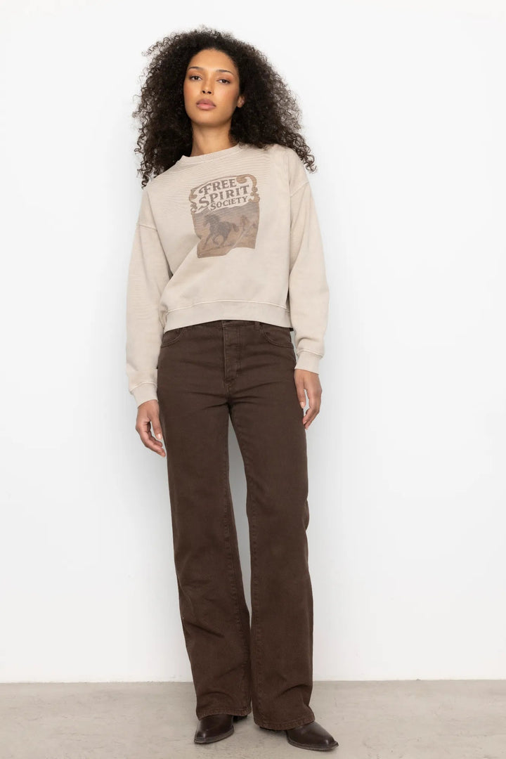 Billie Jeans Dark Brown | Bukser | Smuk