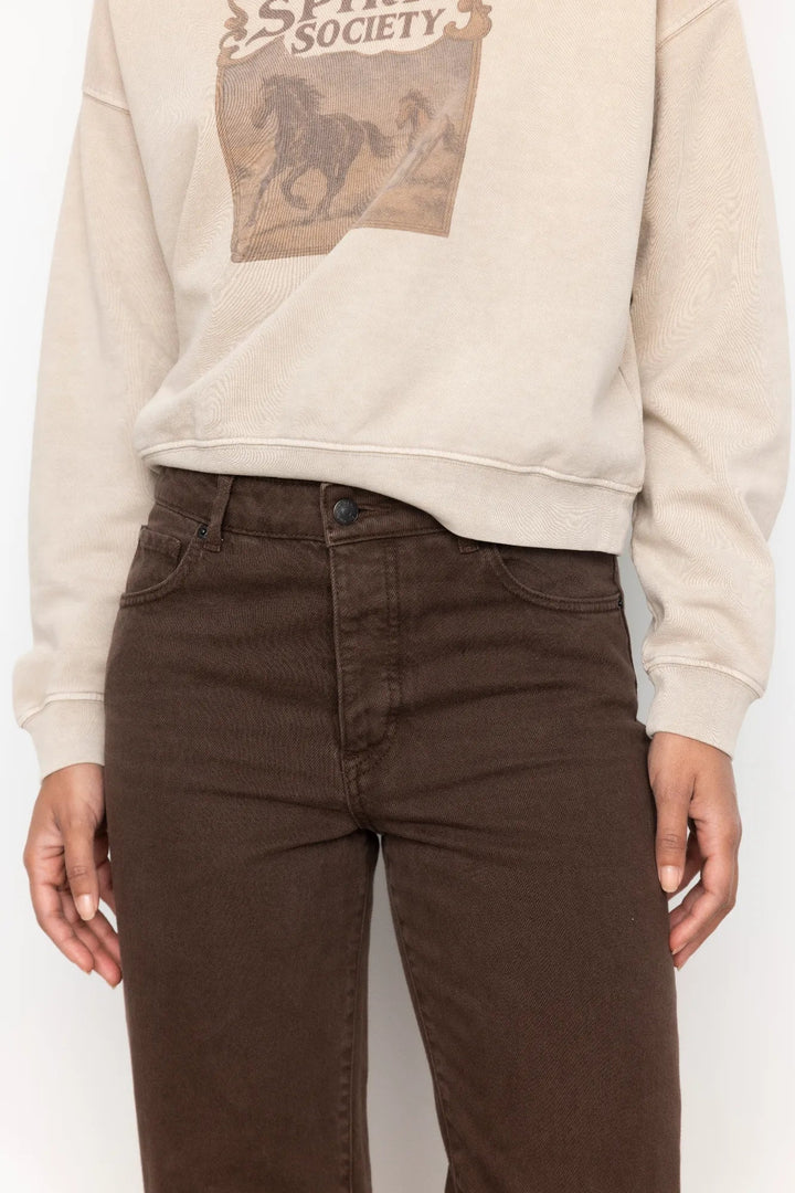 Billie Jeans Dark Brown | Bukser | Smuk
